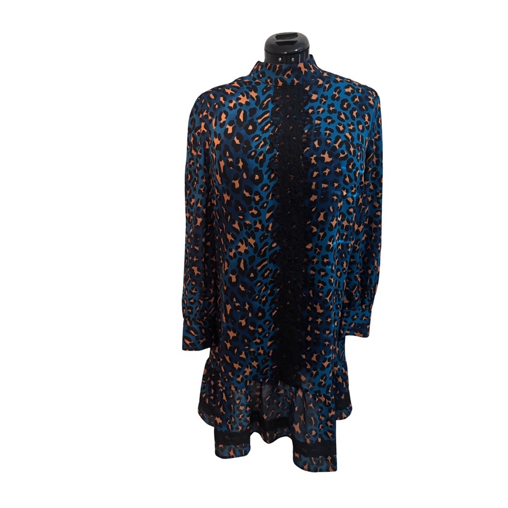 New York and Co. Leopard Print Tunic Dress